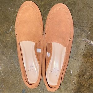 Brown loafers